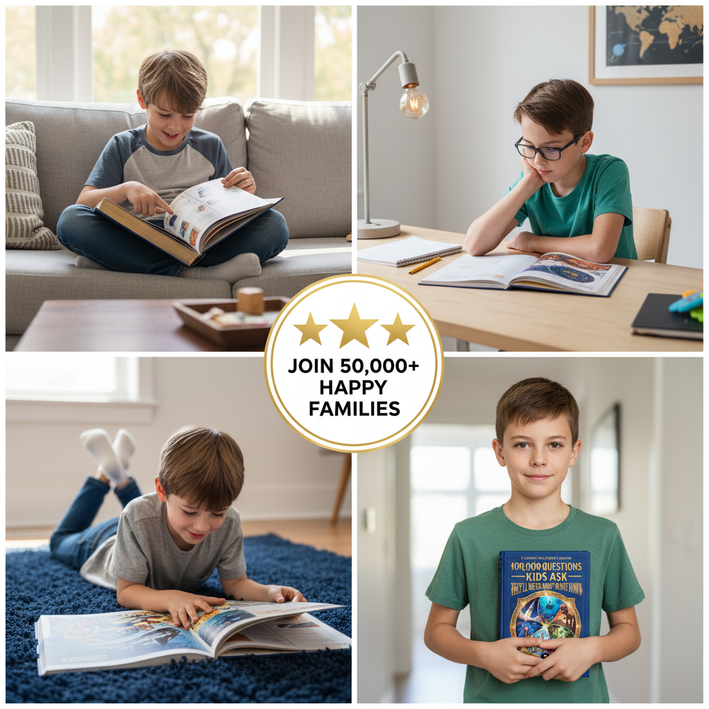 100,000 Questions Kids Ask — The Book They'll Never Want To Put Down