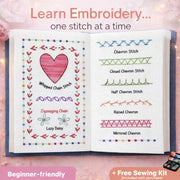 Embroidery Booklet + Kit