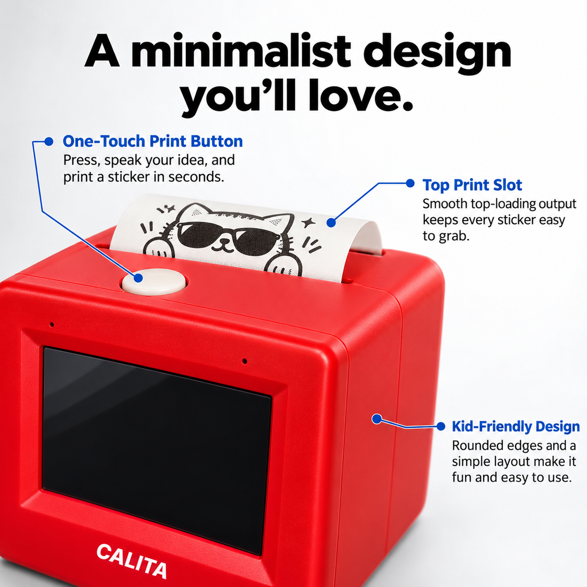 Doodly™ Creative Sticker Printer for Kids