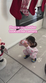 Photos a toddler took on her kids camera