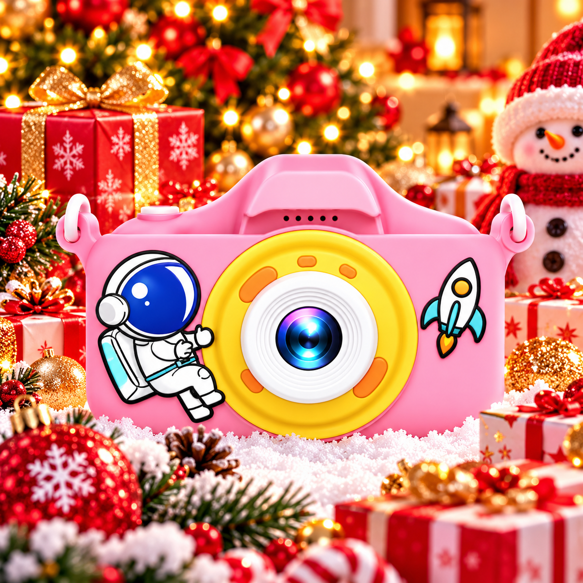 Snap Pals Kids Camera - Astro Pink