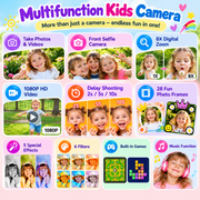 Kids camera features